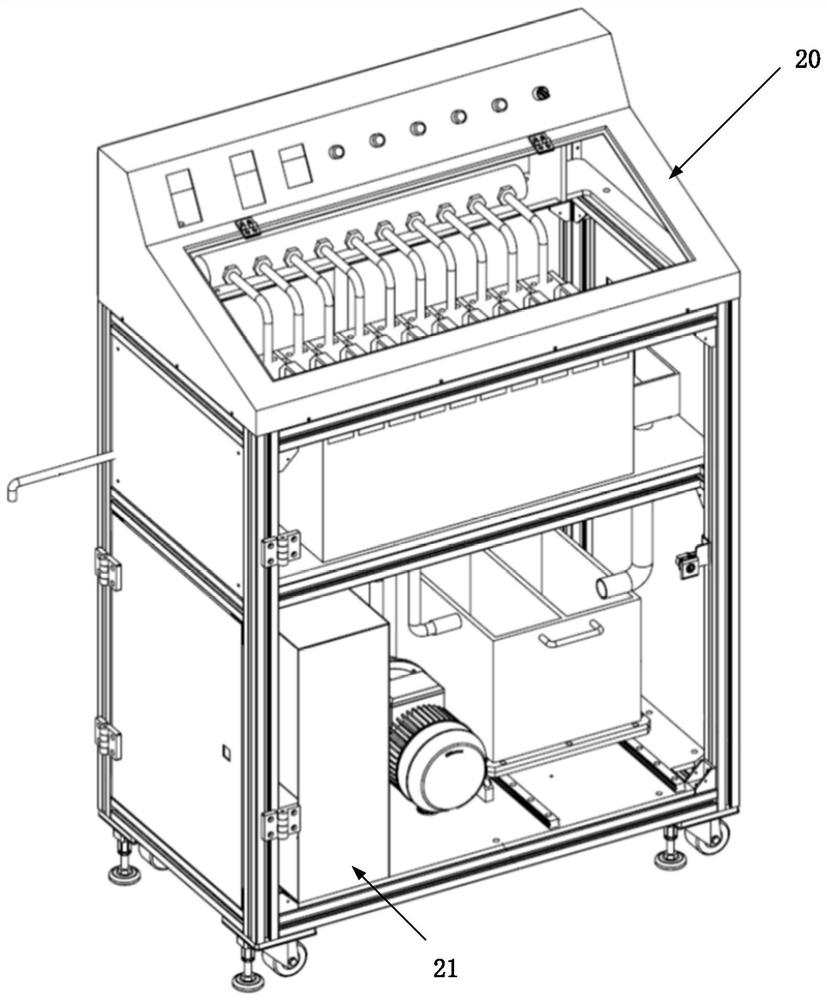 A kind of stripping device and method