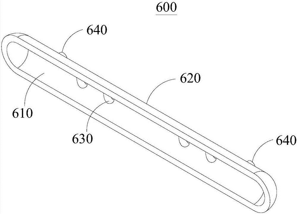 Current contact and switching device