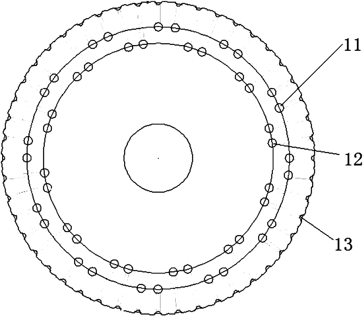 Air distribution plate for preparing double-filter-capsule filter rod and preparation device