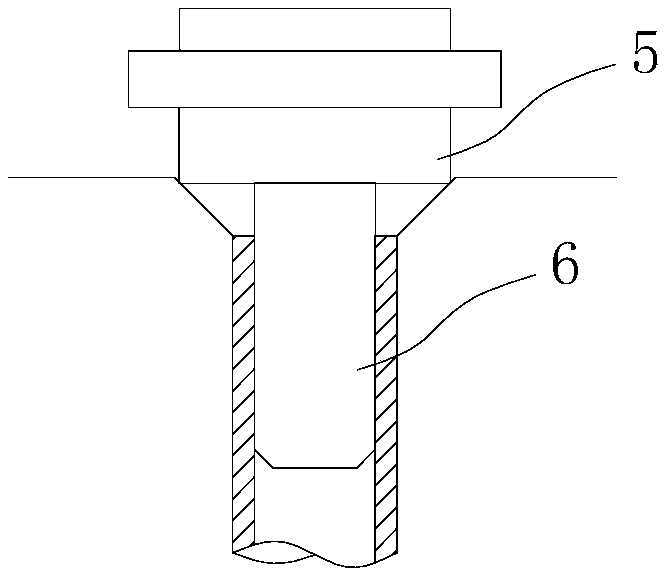 Connecting processing technology for tube and tube plate