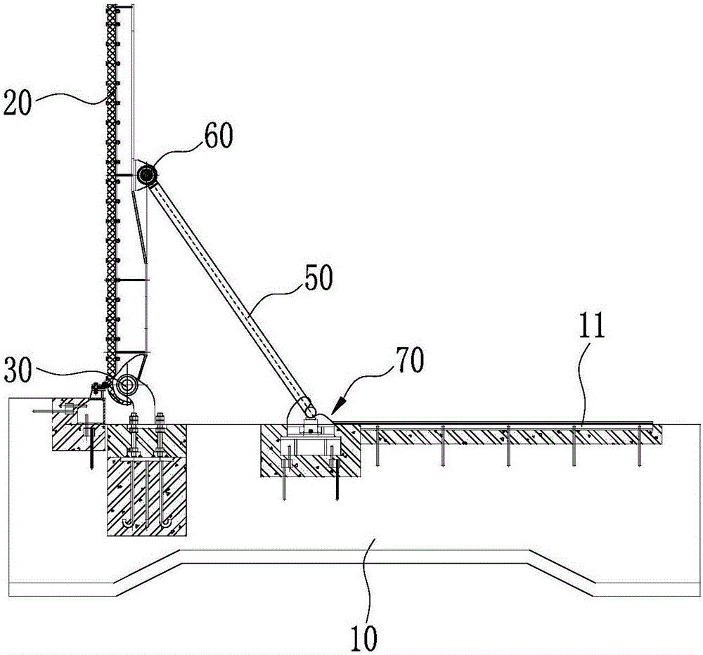 Water retaining dam