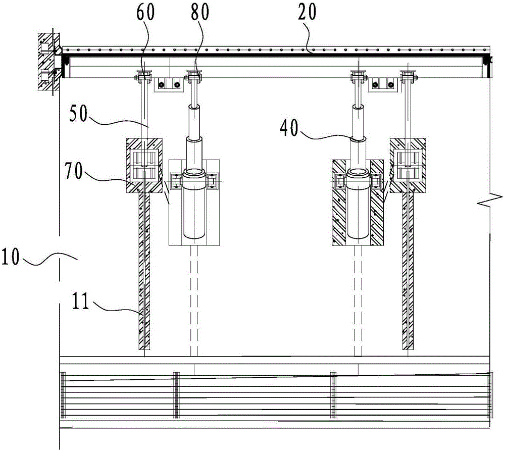 Water retaining dam