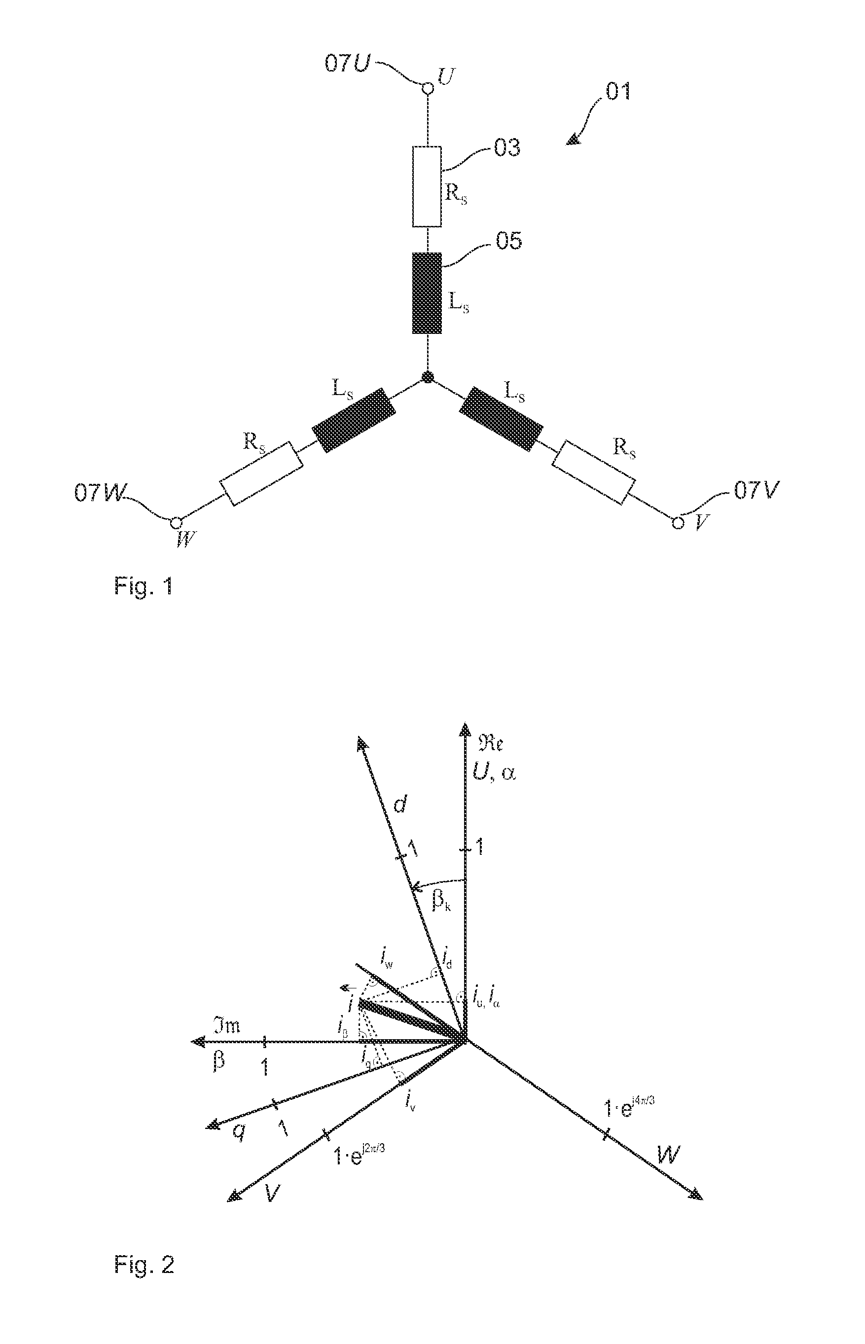 Apparatus And Method For Rotating-Sensorless Identification Of Equivalent Circuit Parameters Of An AC Synchronous Motor