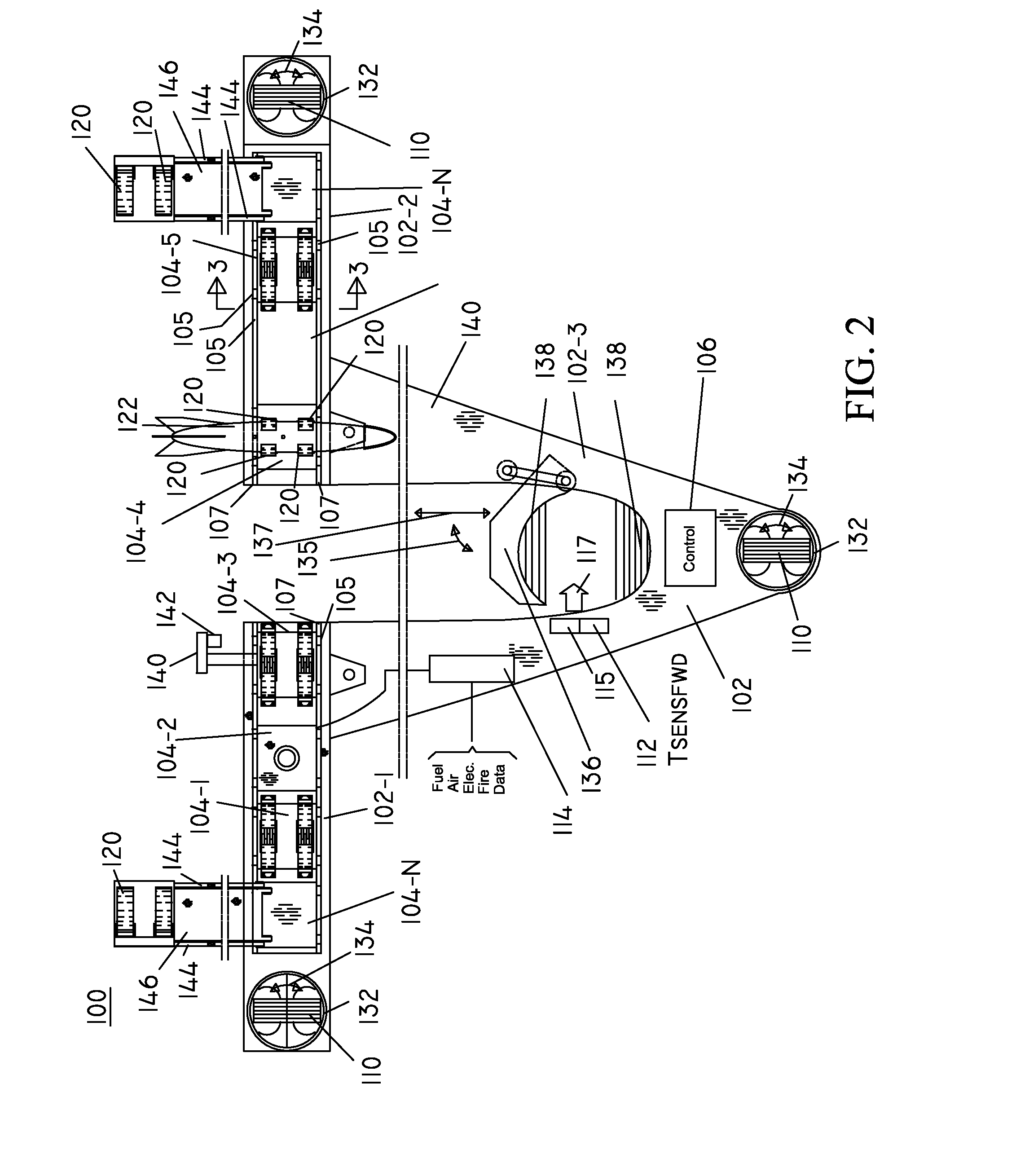 Rapid store load system for aircraft and method of operation thereof