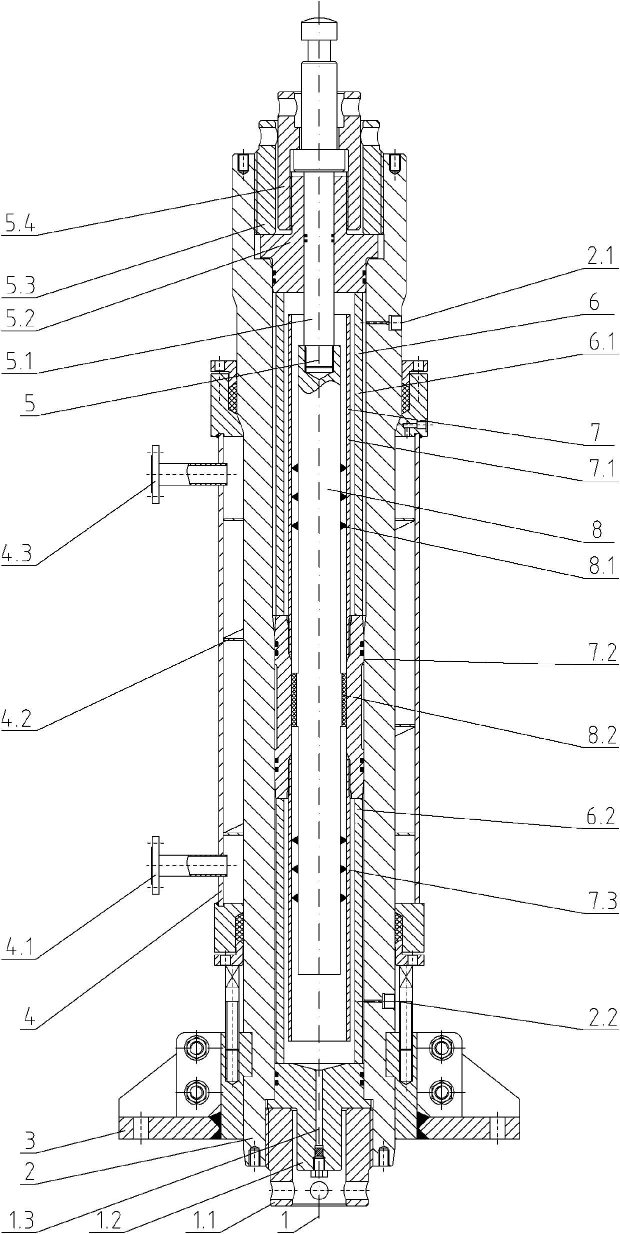 Multipurpose ultrahigh-pressure packer tester