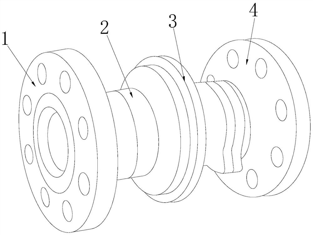 A pull-off protection device for hanging basket transmission of construction engineering equipment