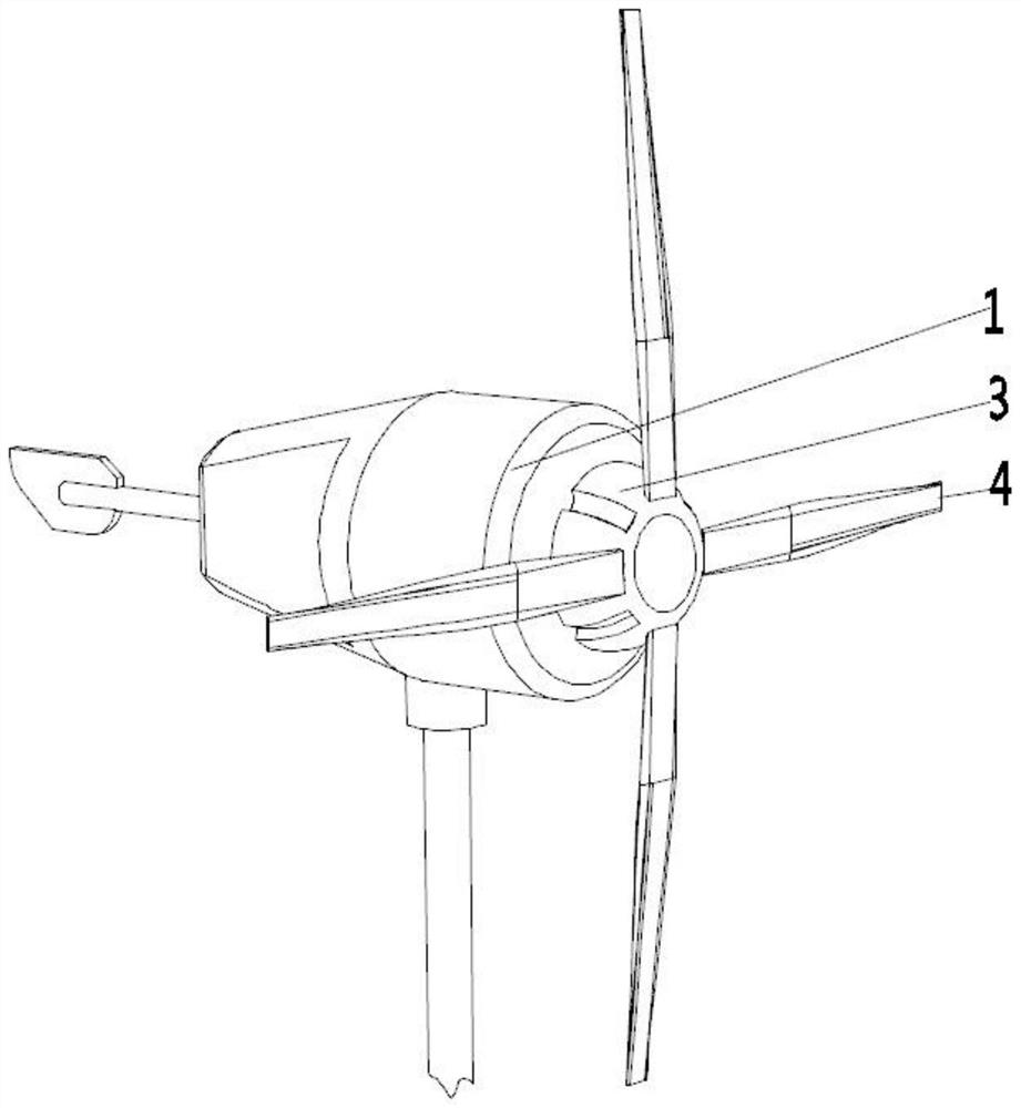 Protection equipment for wind driven generator