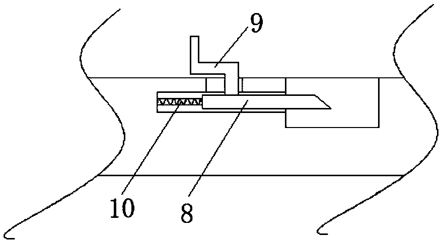 Folding-type grain pile pedal