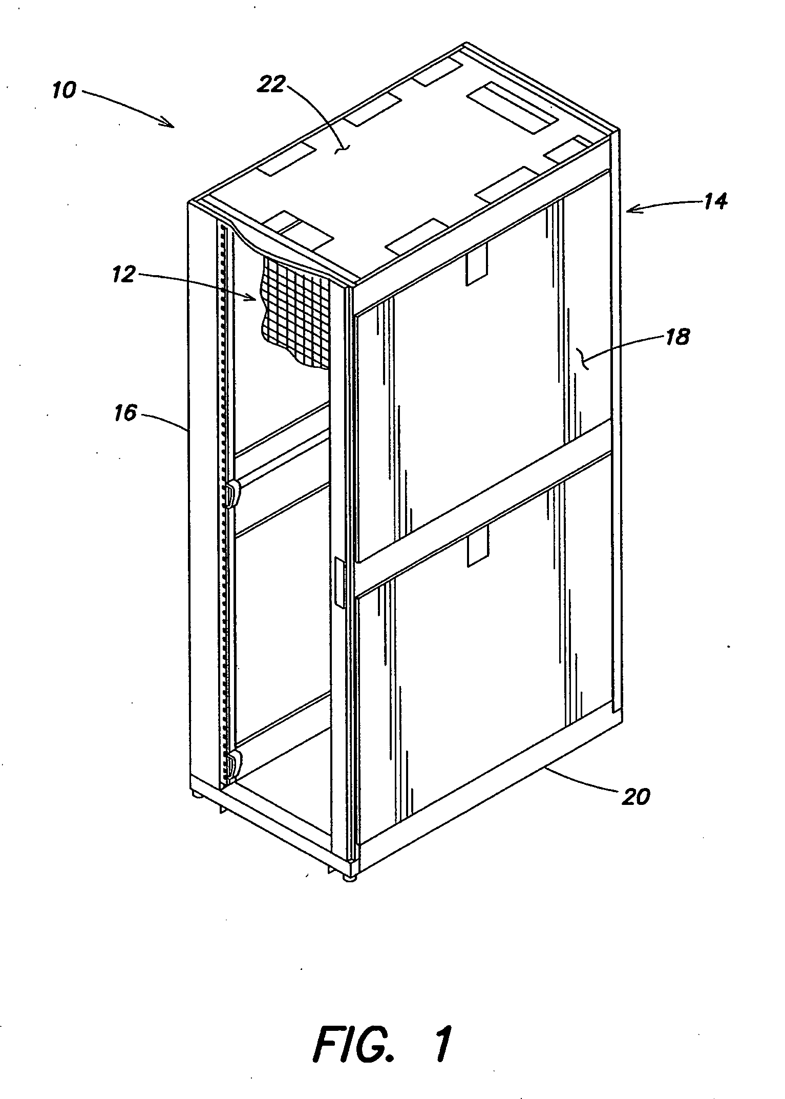 Equipment enclosure kit and assembly method