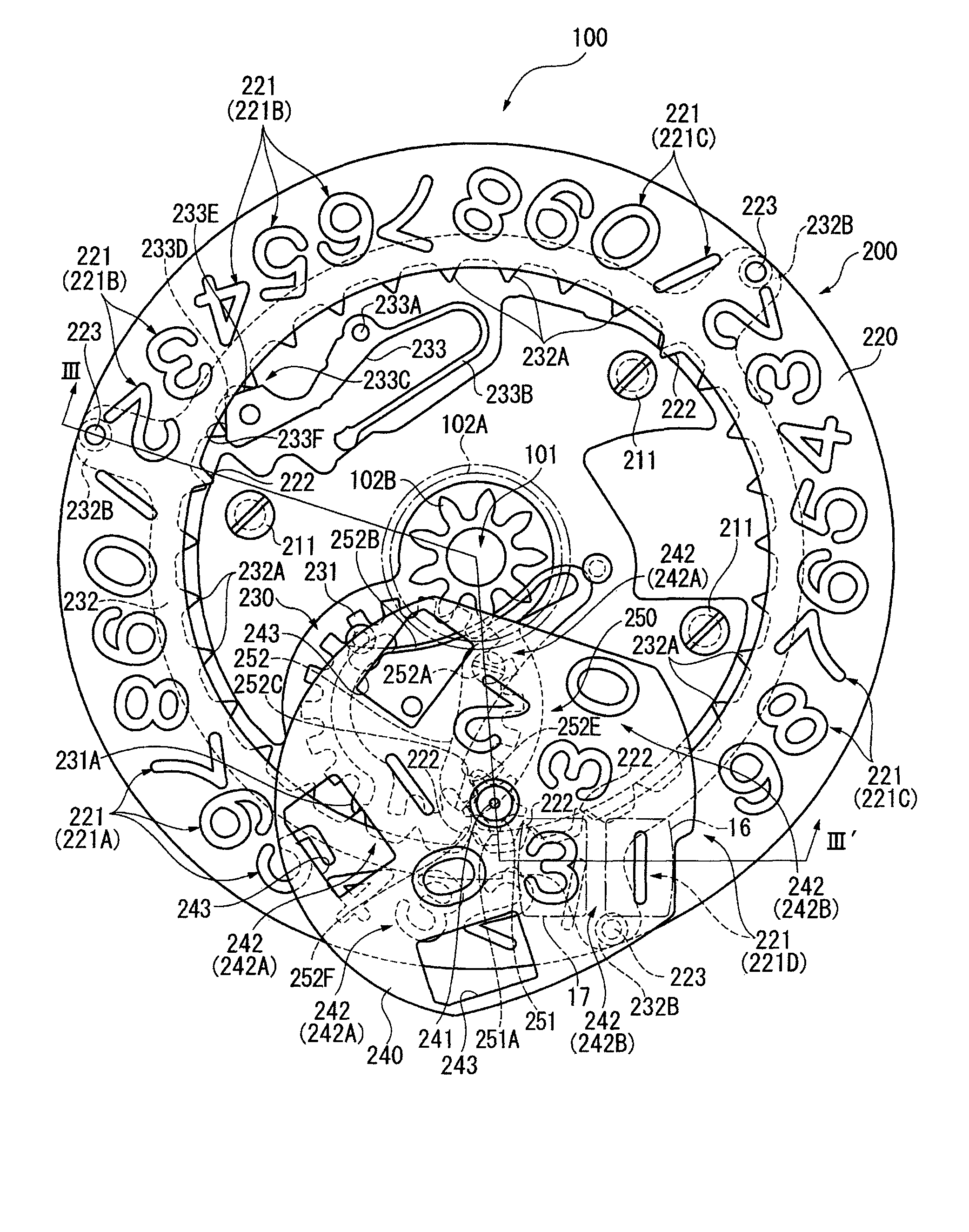 Timepiece with a calendar mechanism