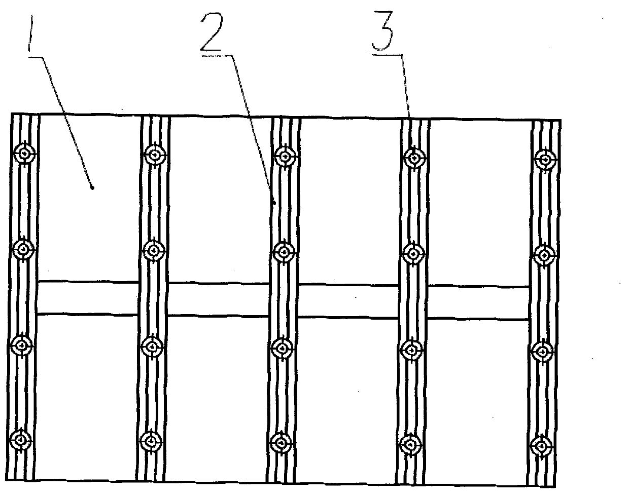 Heating/heat insulation platform of heat former