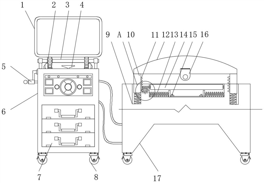 Medical image observation device capable of conveniently positioning disease source