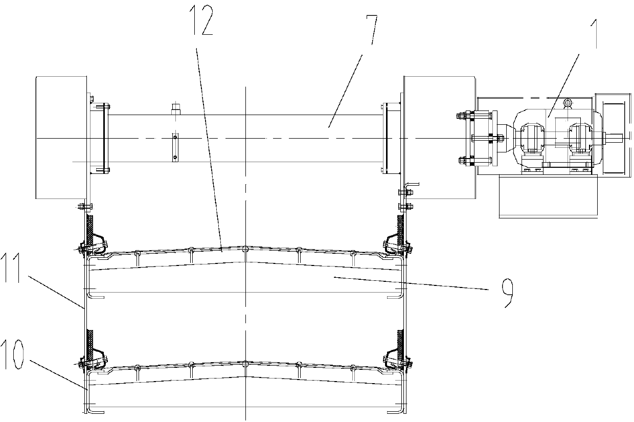 Elliptic linear vibrating screen