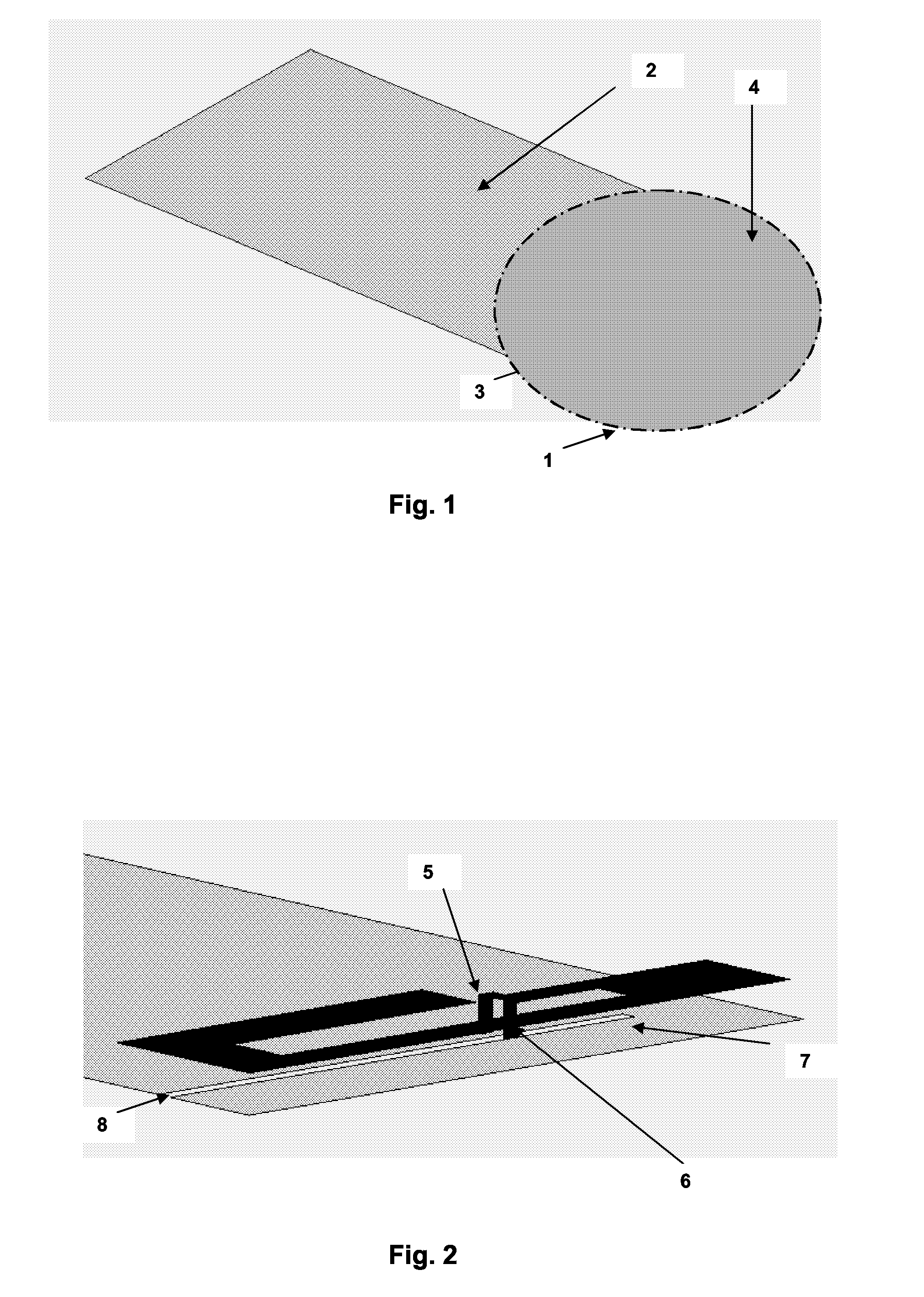 Shaped ground plane for radio apparatus