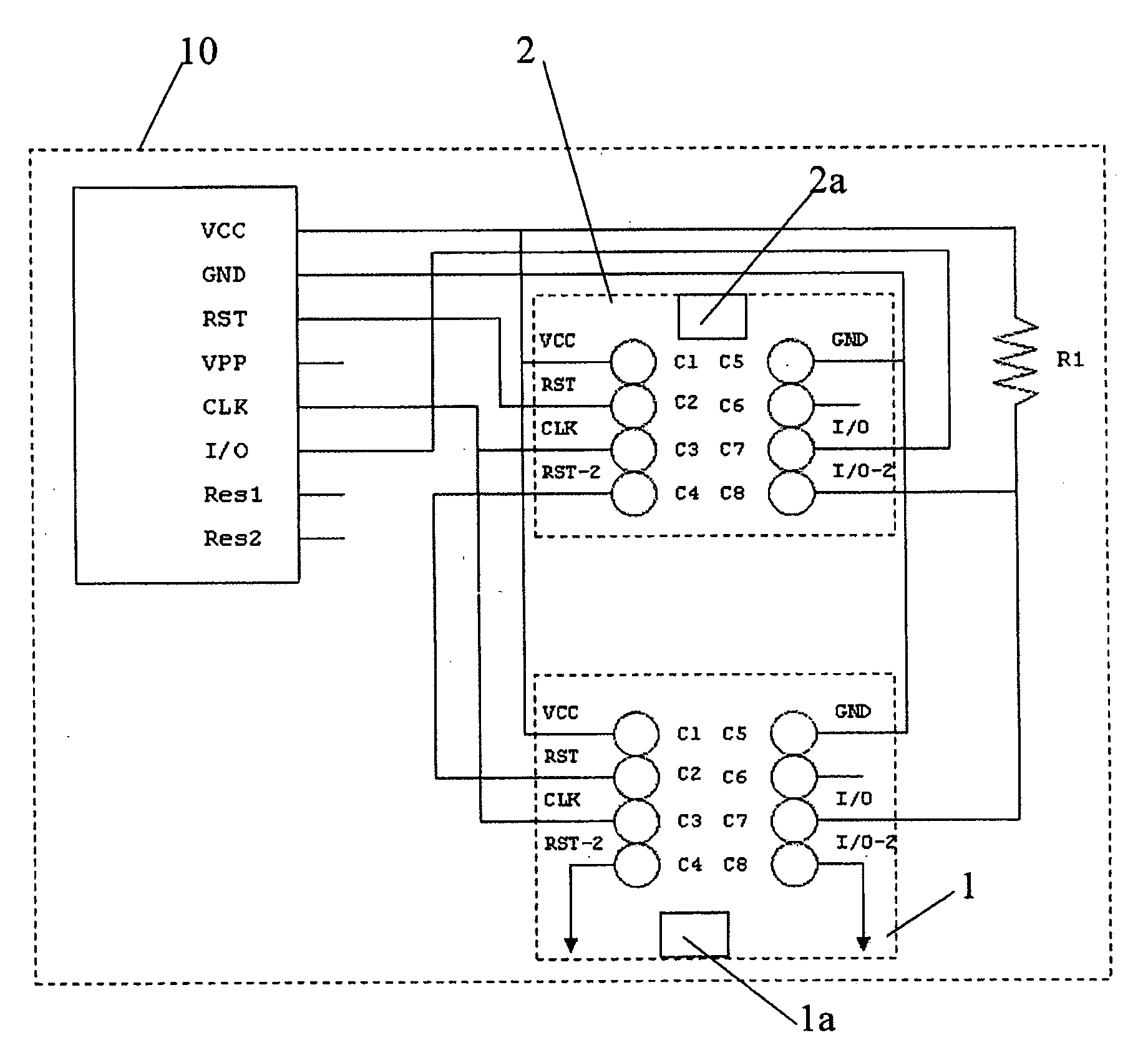 Apparatus and method for initializing an IC card