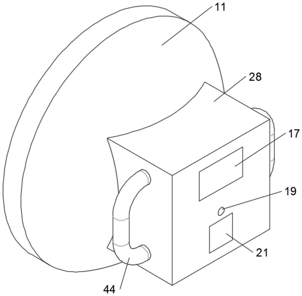 Wall surface smoothing device for building construction