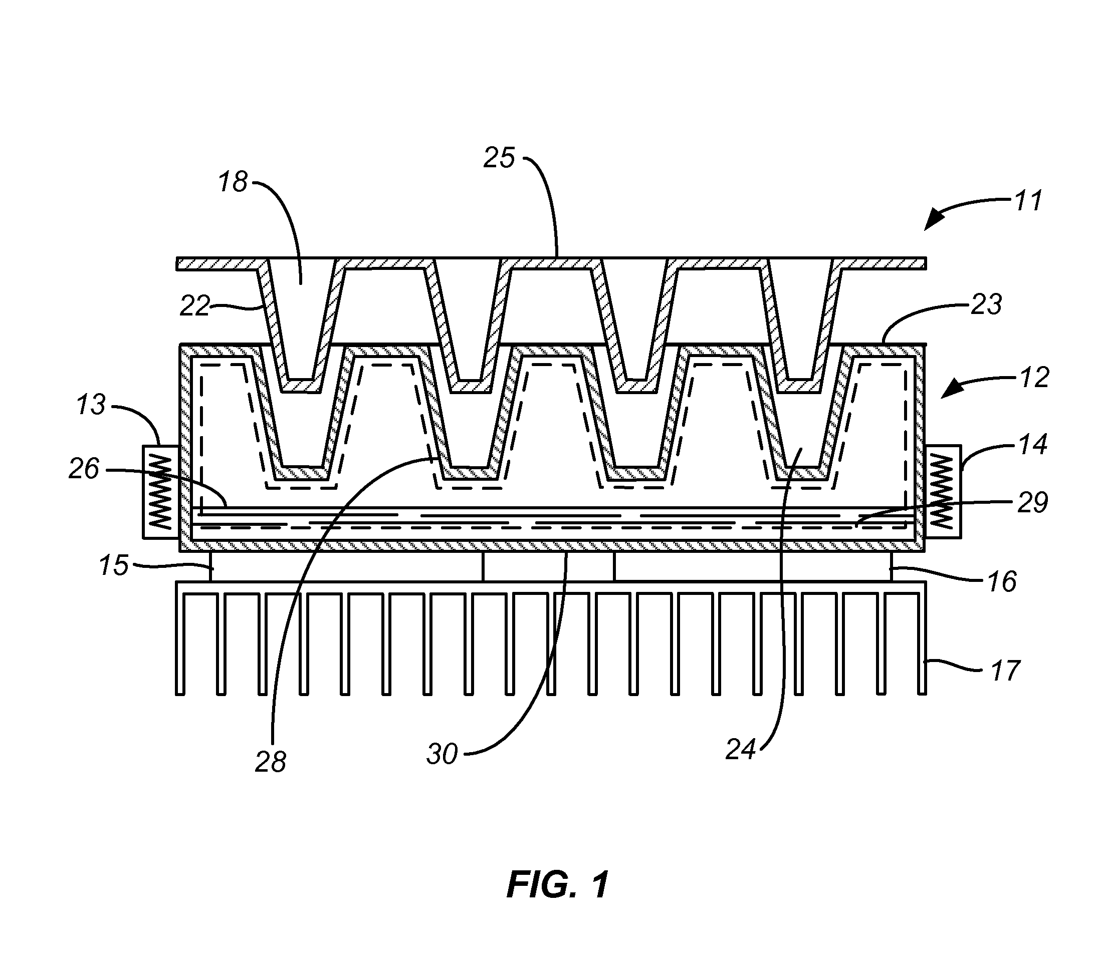 Thermal cycler with vapor chamber for rapid temperature changes