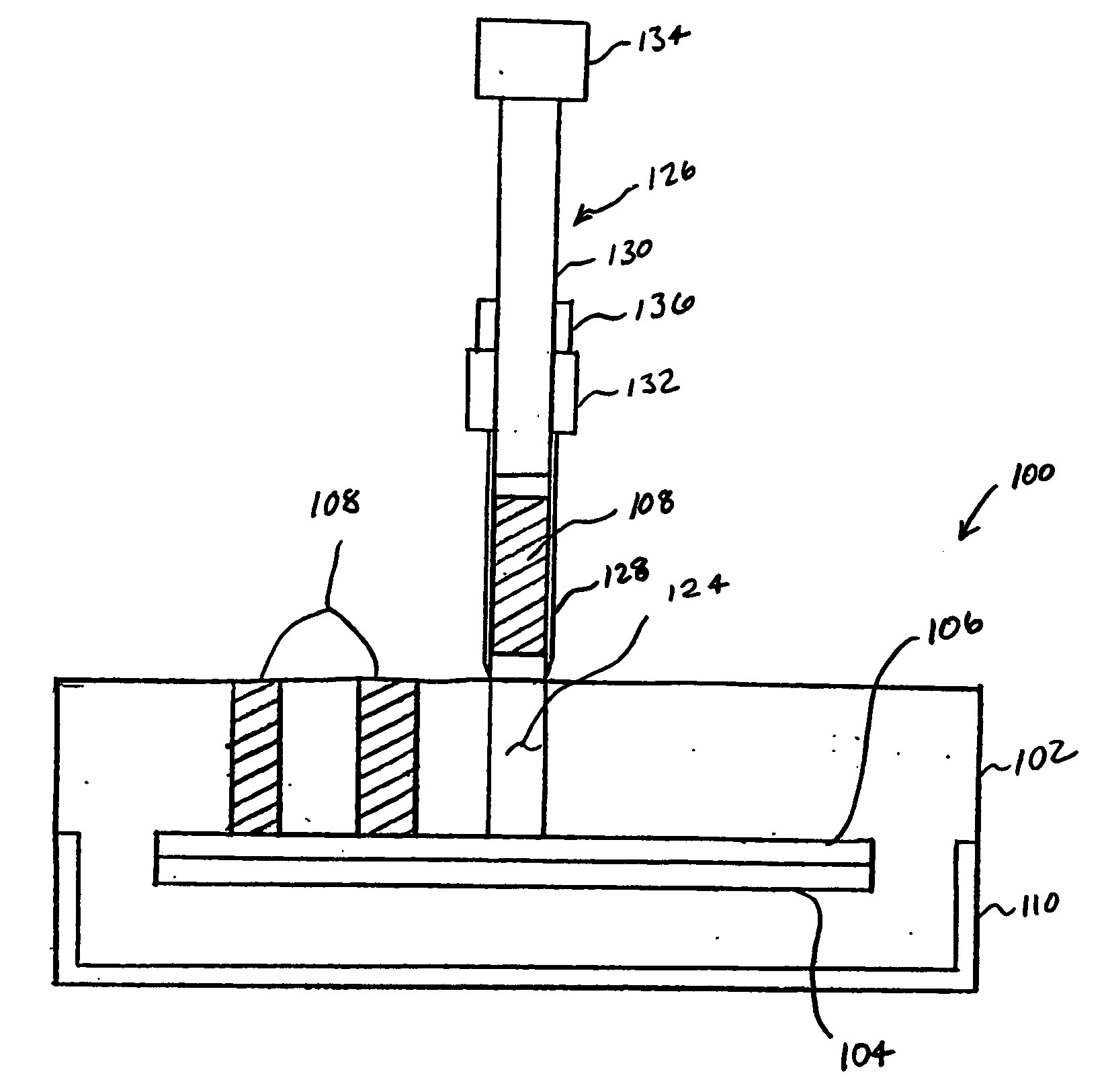 Frozen tissue microarray