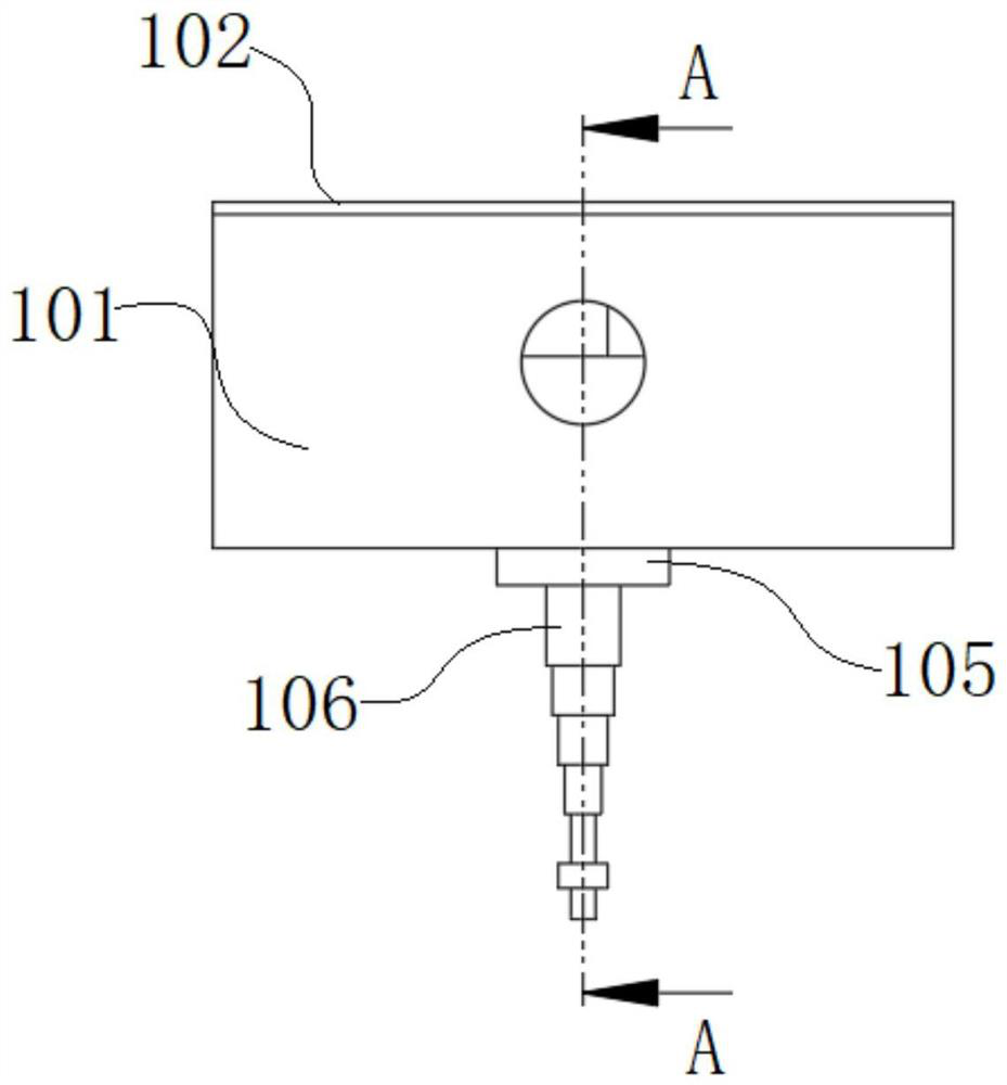 Detection device for pathological submission specimen