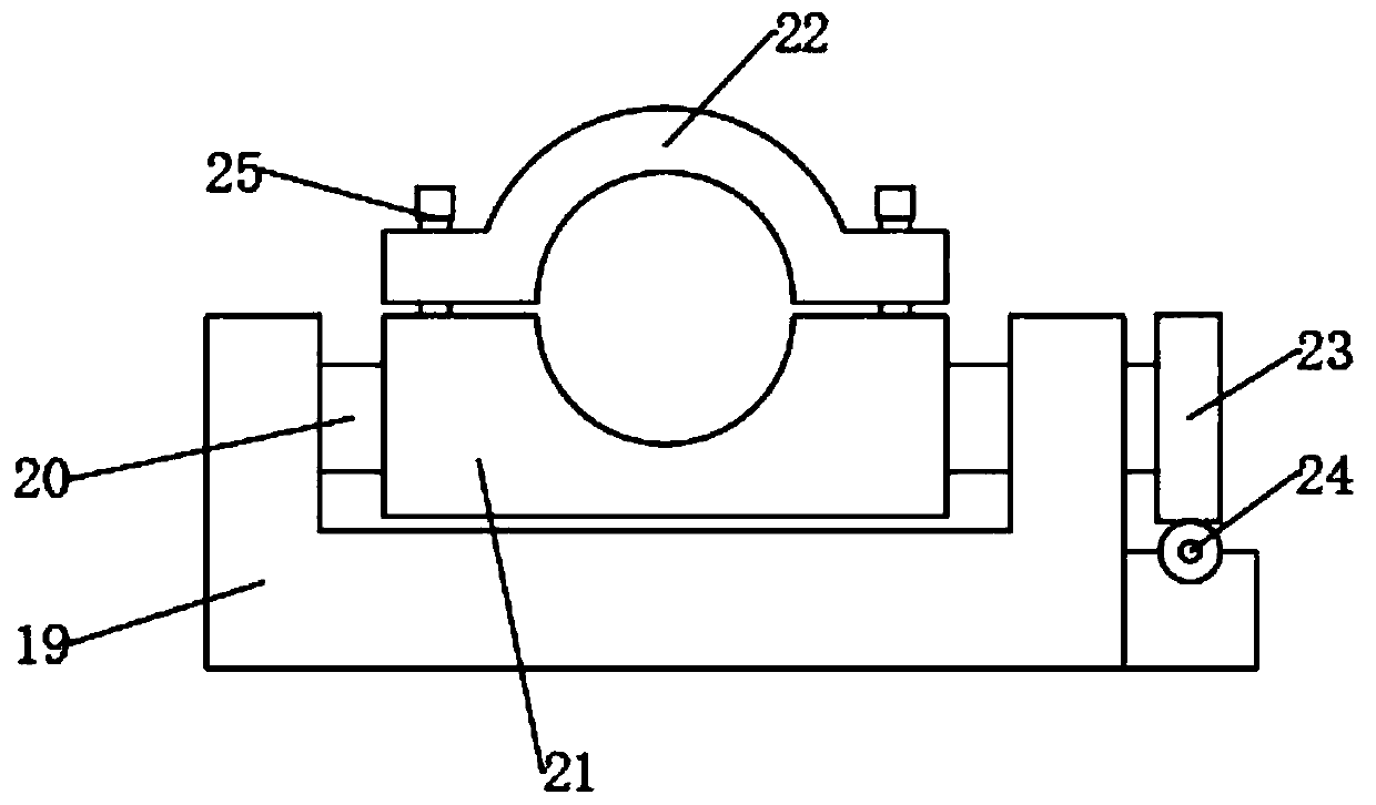 Irrigation device for phyllostachys praecox bamboo shoot cultivation