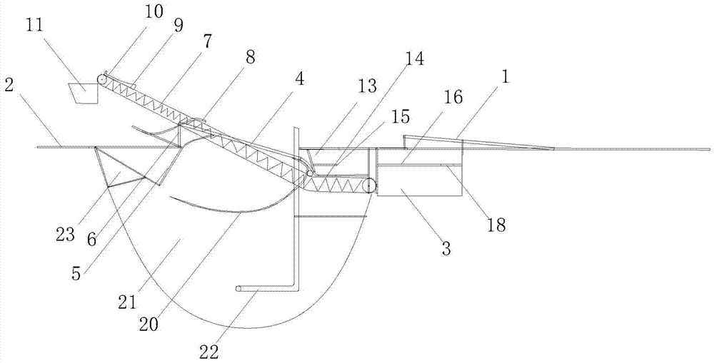 A river pollution reduction and purification device