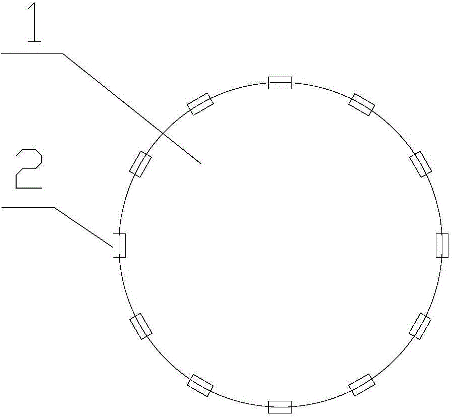 Gas-liquid mass transfer element