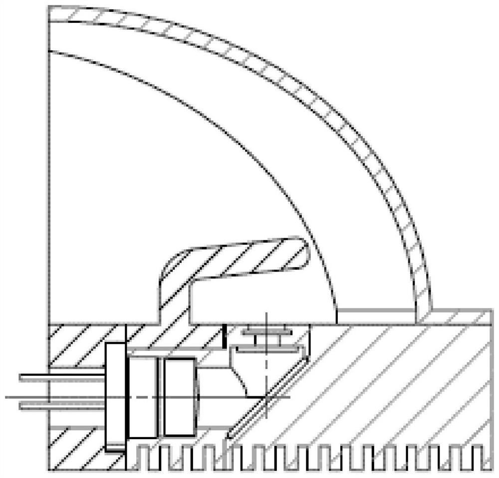 Transmission type laser illumination module, light uniformizing method and application