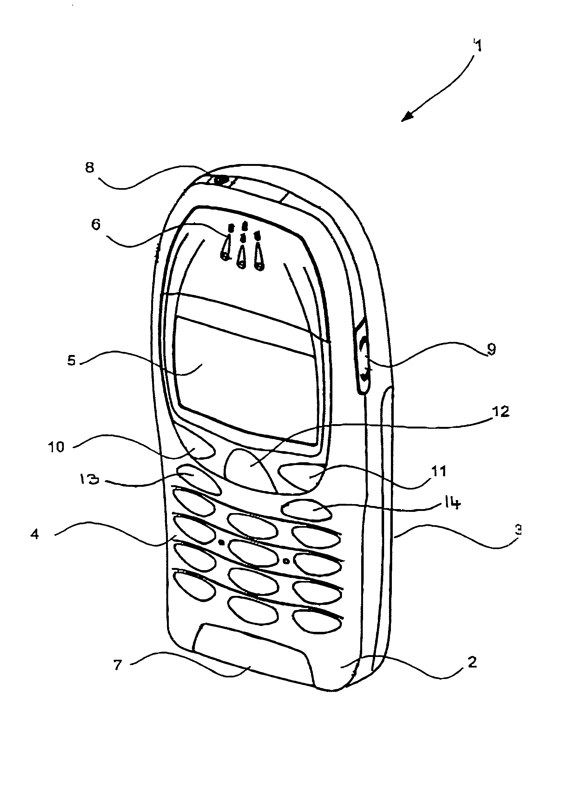 Mobile telecommunications device