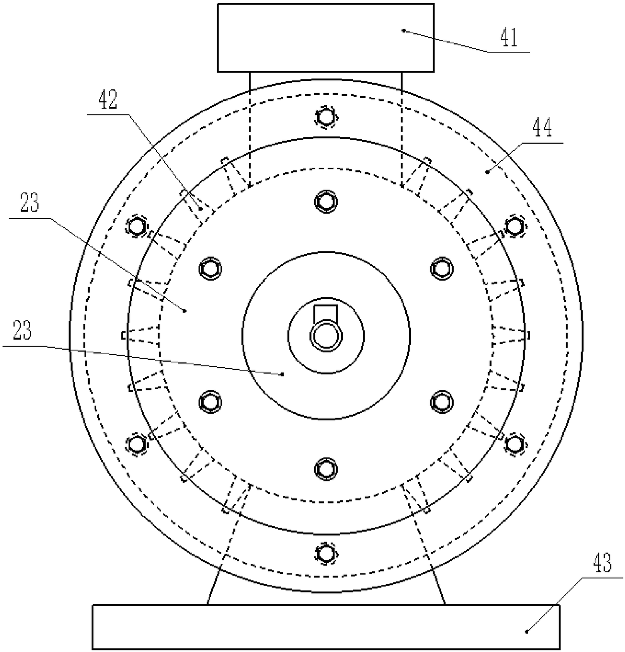 Novel motor having waterproof performance