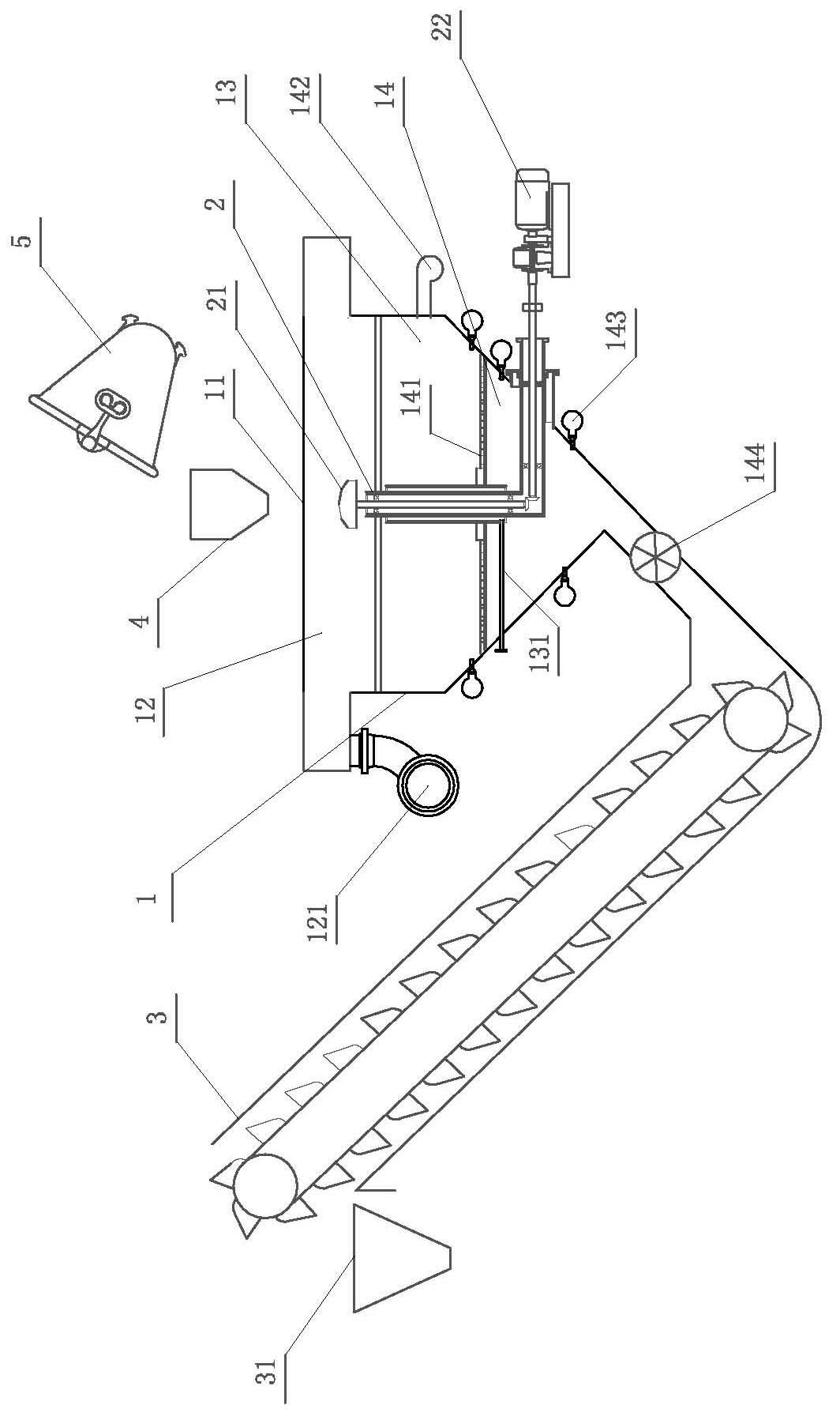 Ferronickel granulation method and ferronickel granulation device