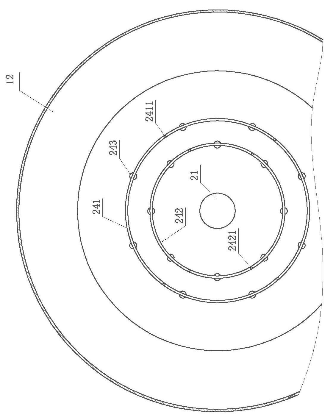 Ferronickel granulation method and ferronickel granulation device