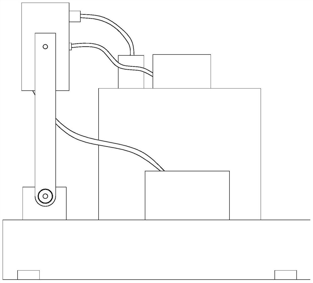 A spraying device for building exterior walls