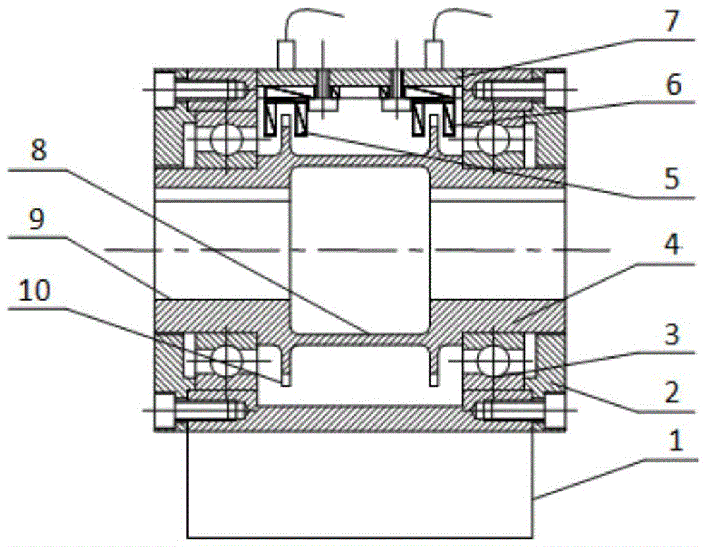 Torque measurement sensor and measurement method based on photoelectric code disc signal phase difference