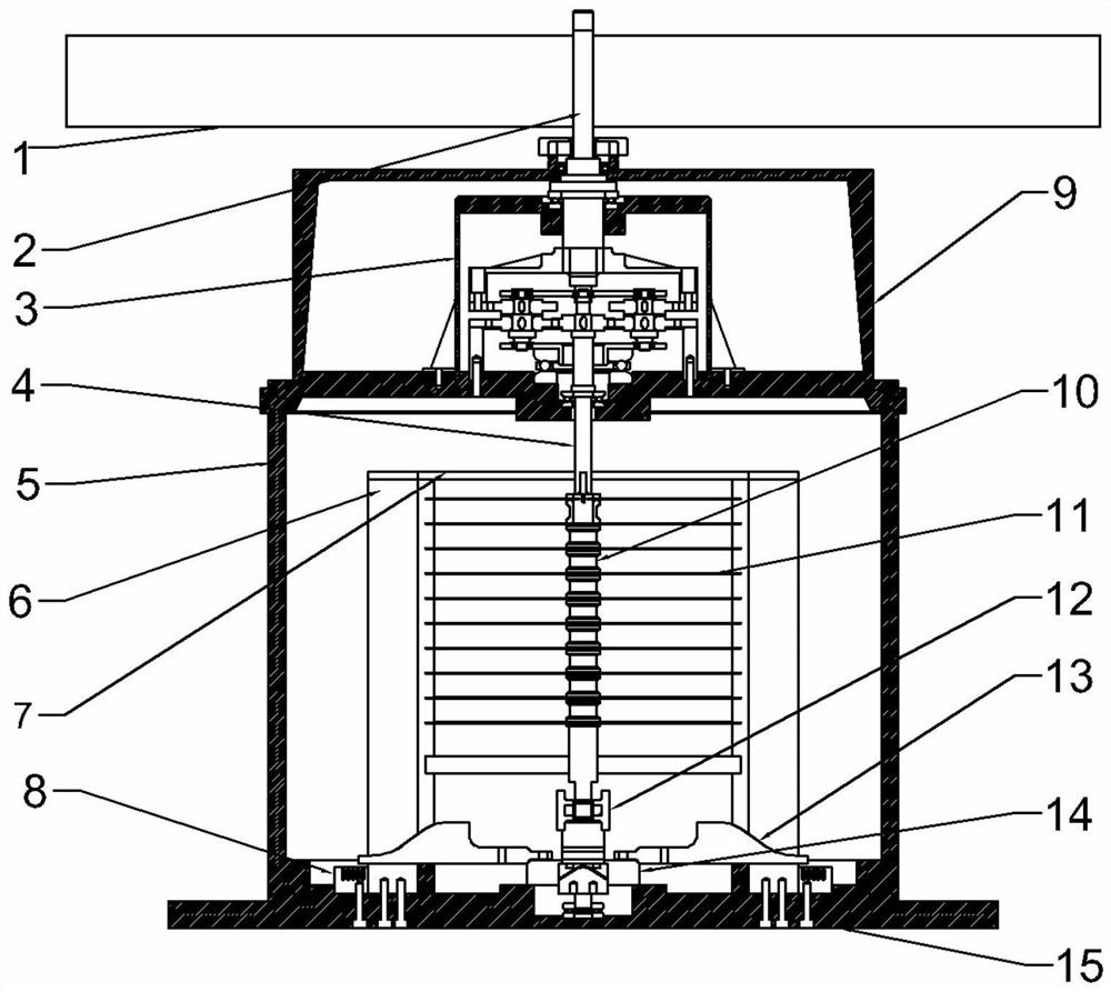 A large speed-up ratio wind piezoelectric power generation device