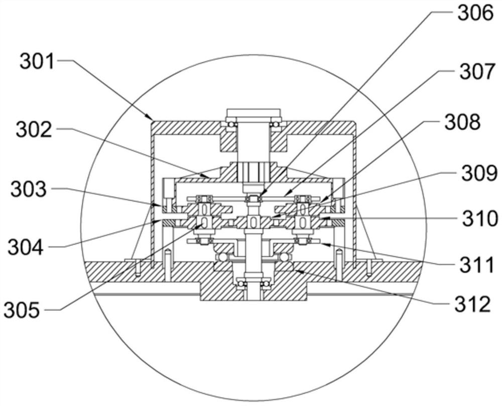 A large speed-up ratio wind piezoelectric power generation device