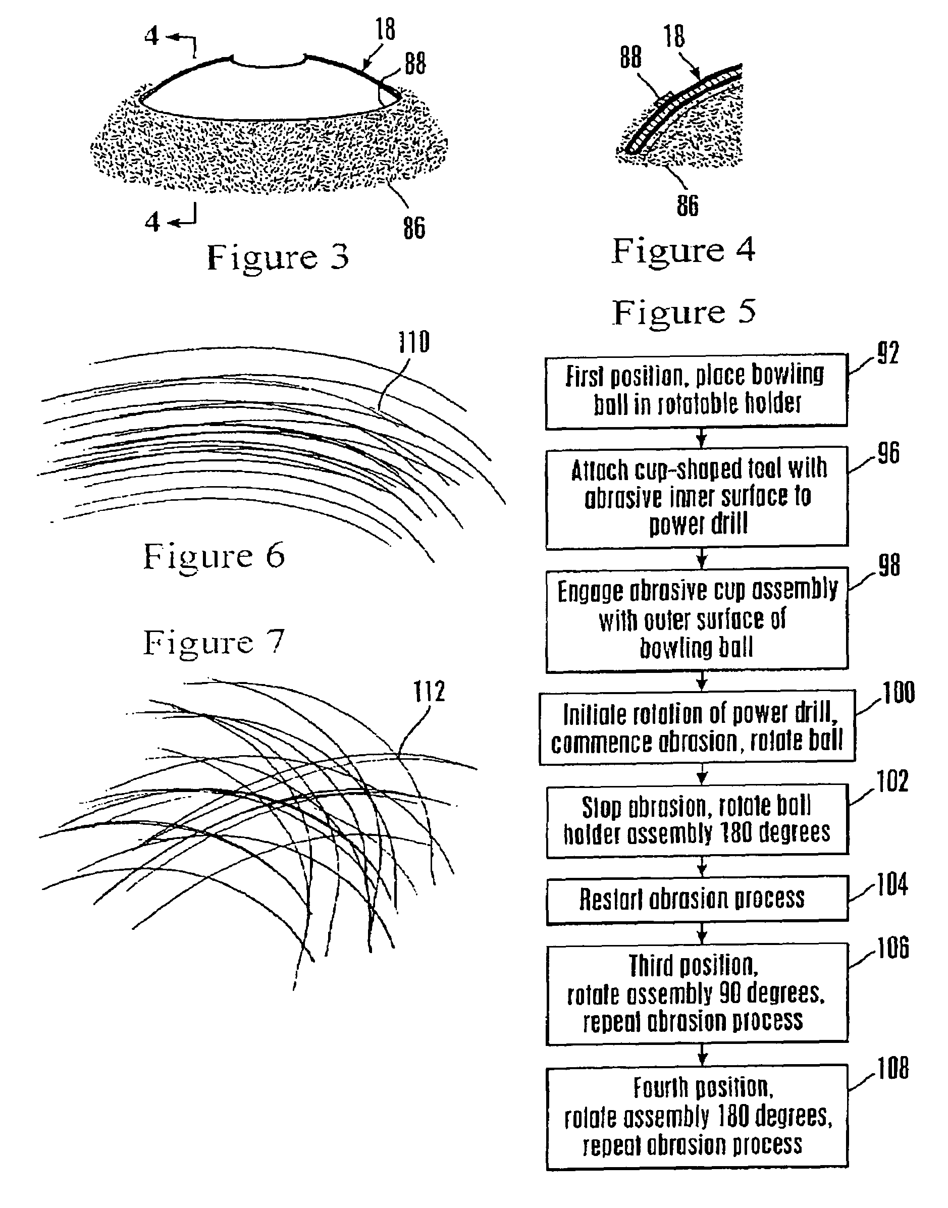 Bowling ball abrader and polisher system and method