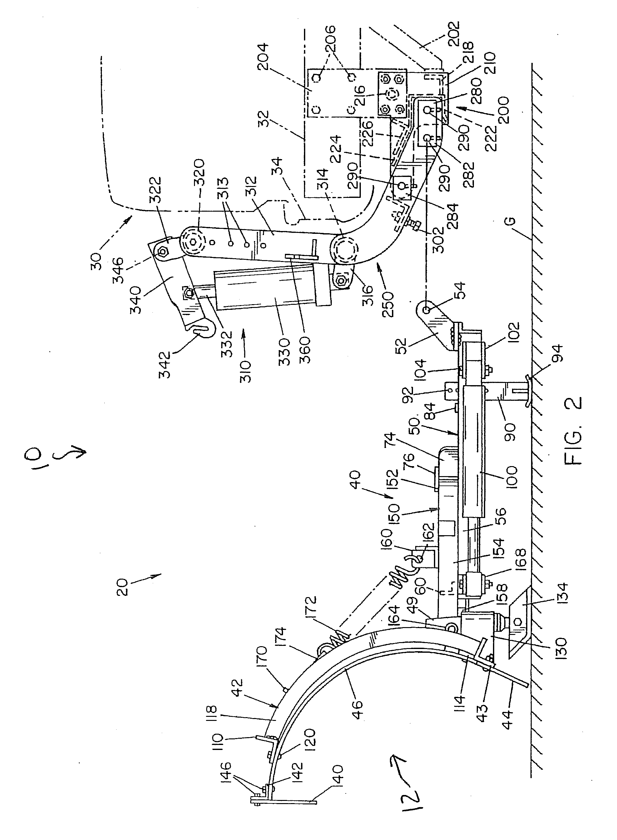 Snowplow formed of thermoplastic