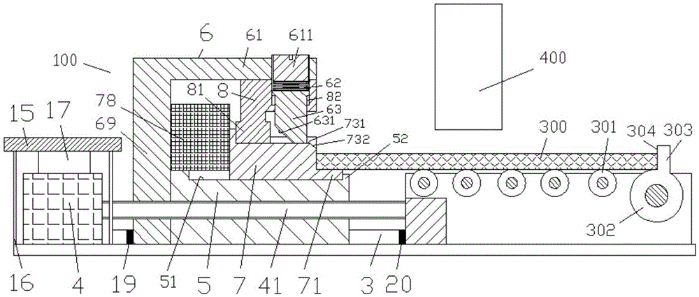 Working table device for panel machining and with limiting sensor and solar panel and using method of working table device