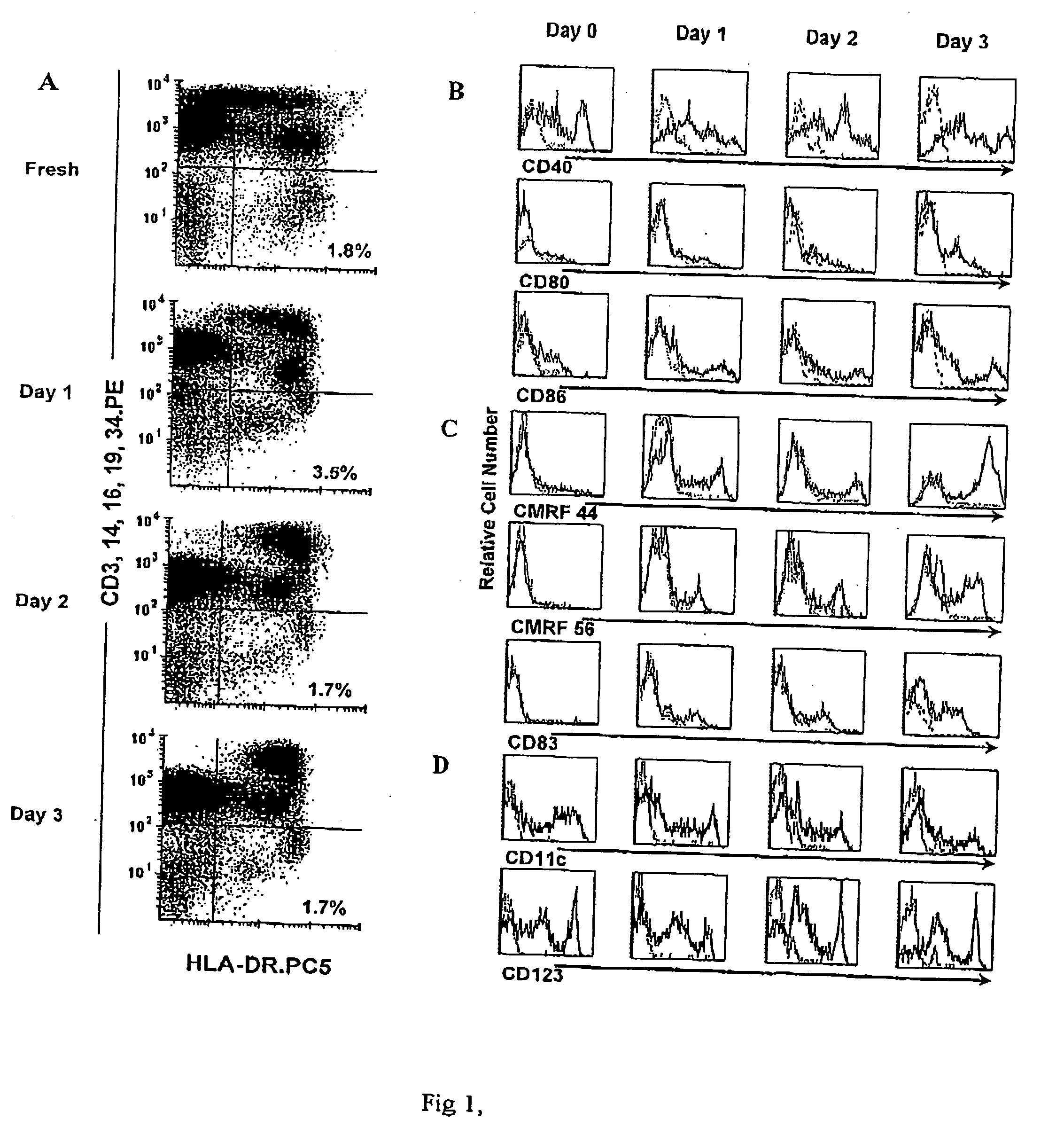 Method for culturing dendritic cells