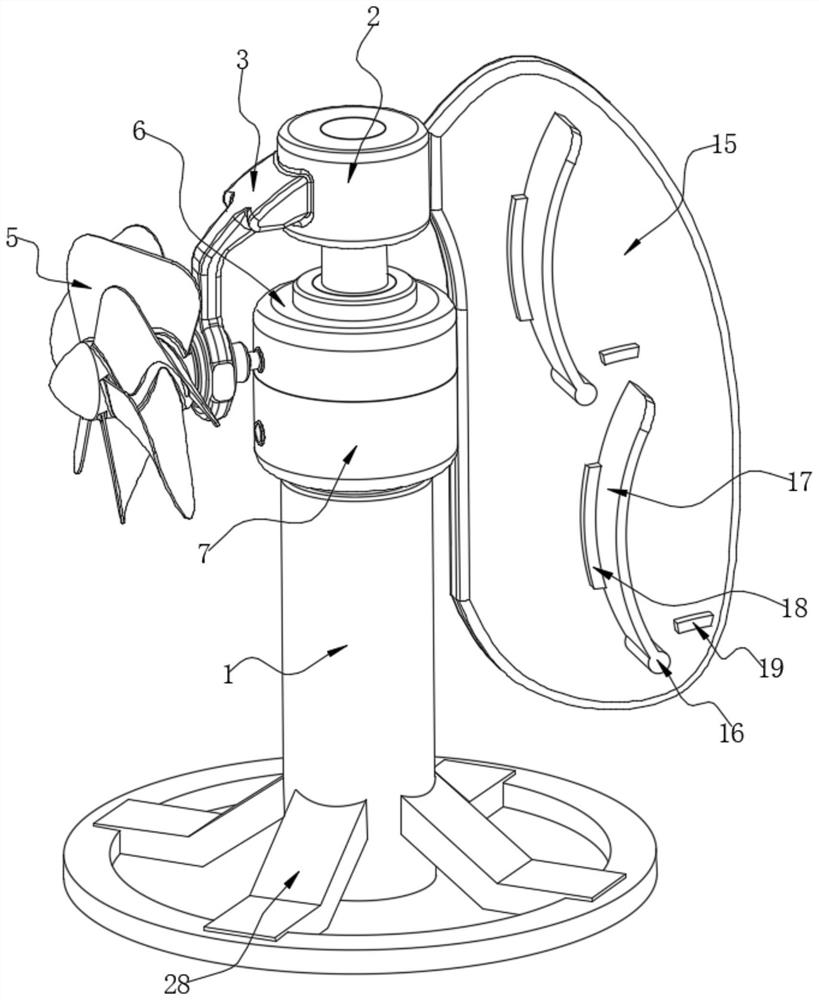 Ocean energy power generation device self-adaptive to water flow direction