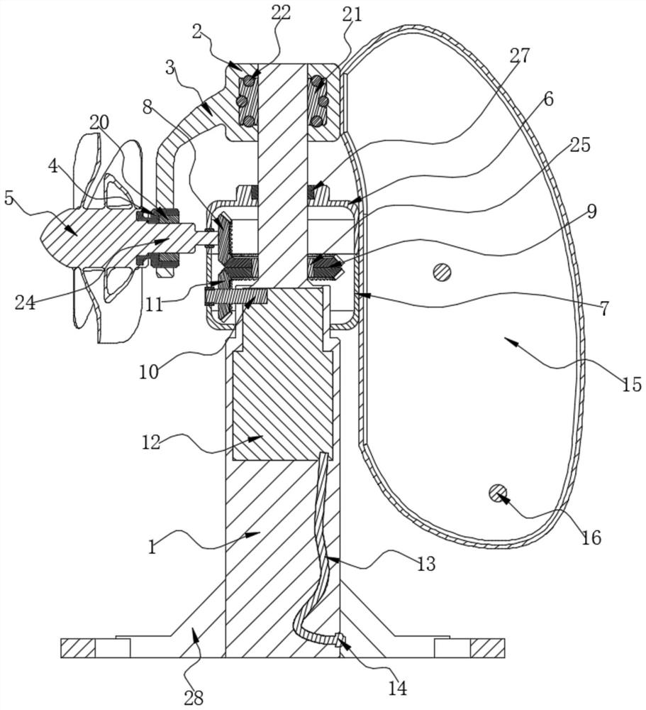 Ocean energy power generation device self-adaptive to water flow direction