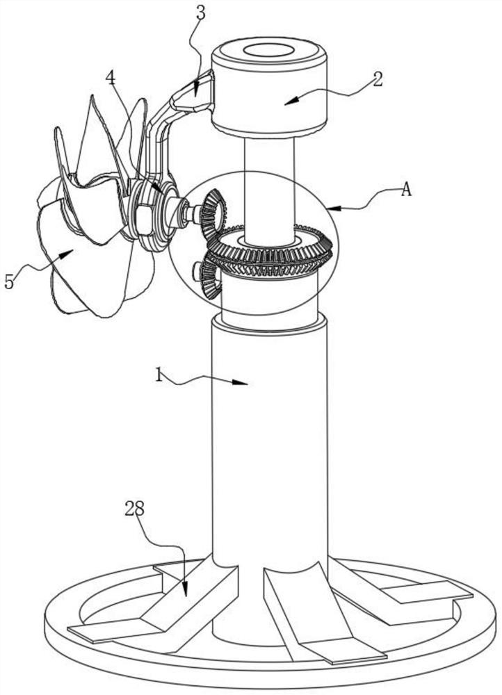 Ocean energy power generation device self-adaptive to water flow direction