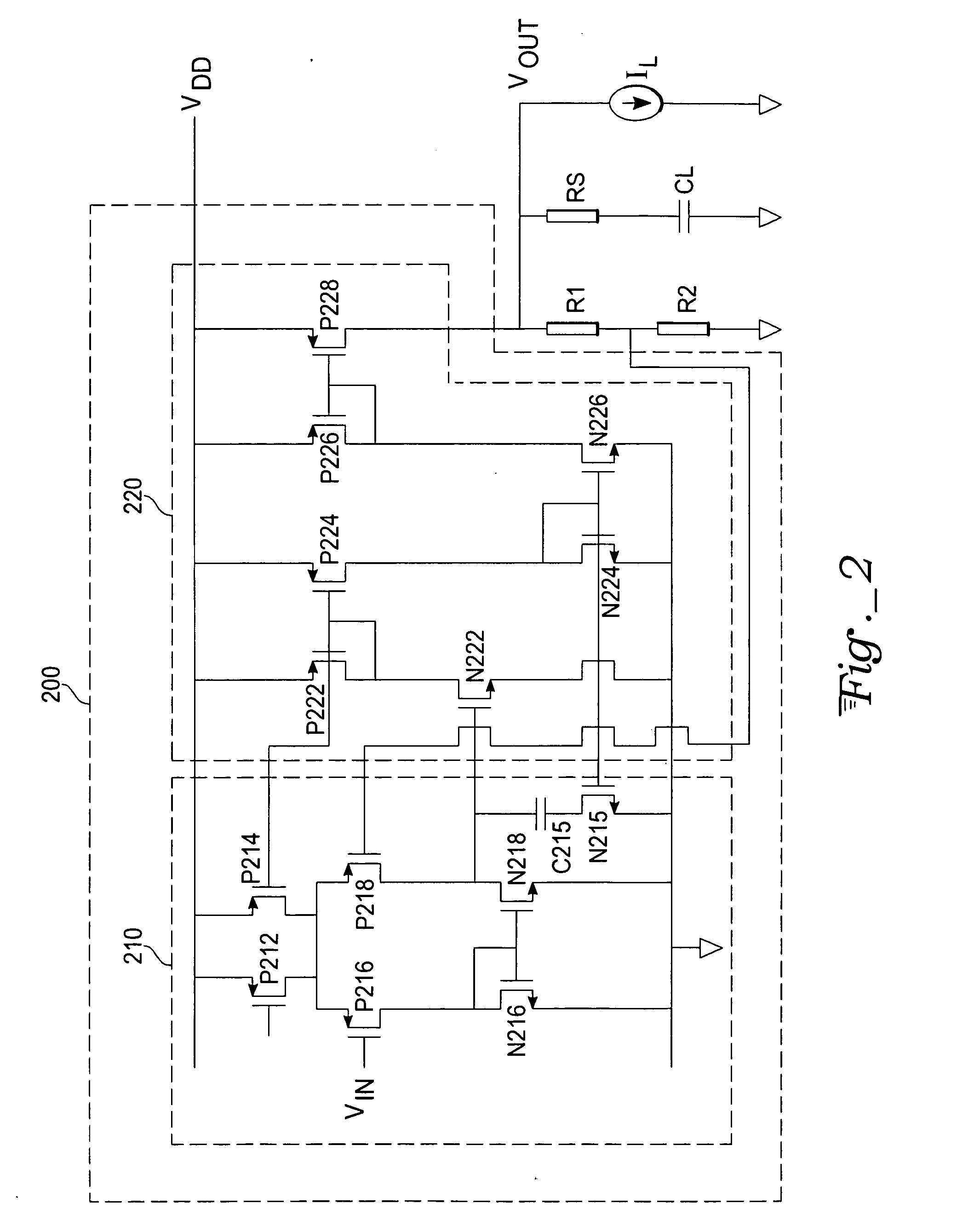 Standard CMOS low-noise high PSRR low drop-out regulator with new dynamic compensation