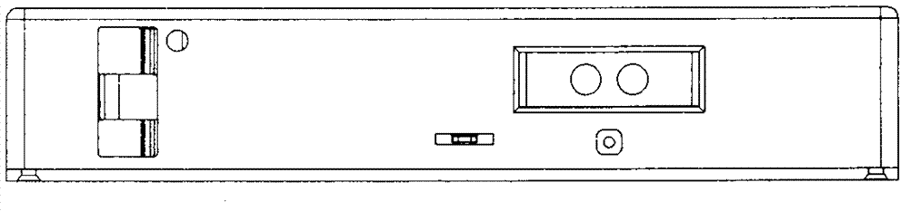 Household elevator safety door locking device