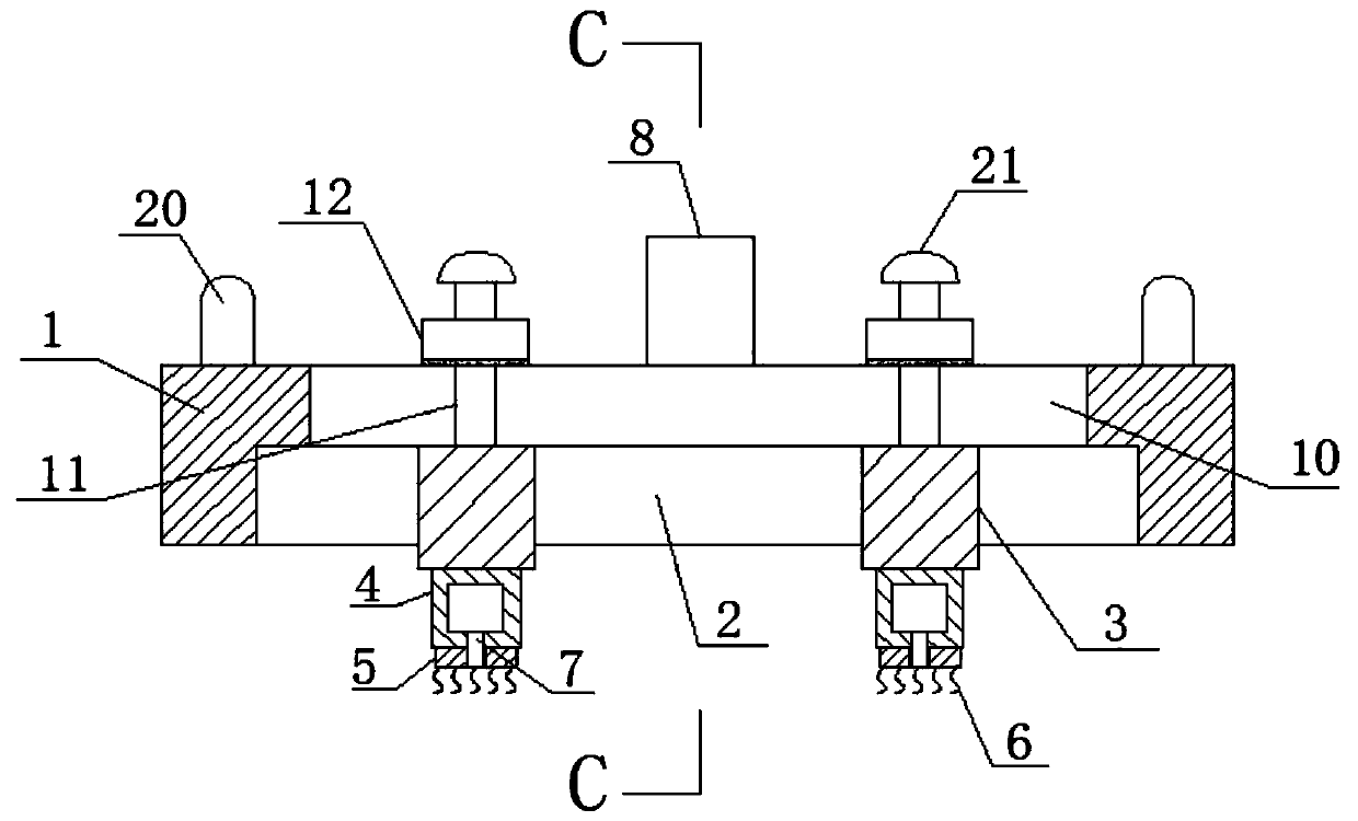 Cleaning device for dust in clamping seams of vehicle seat