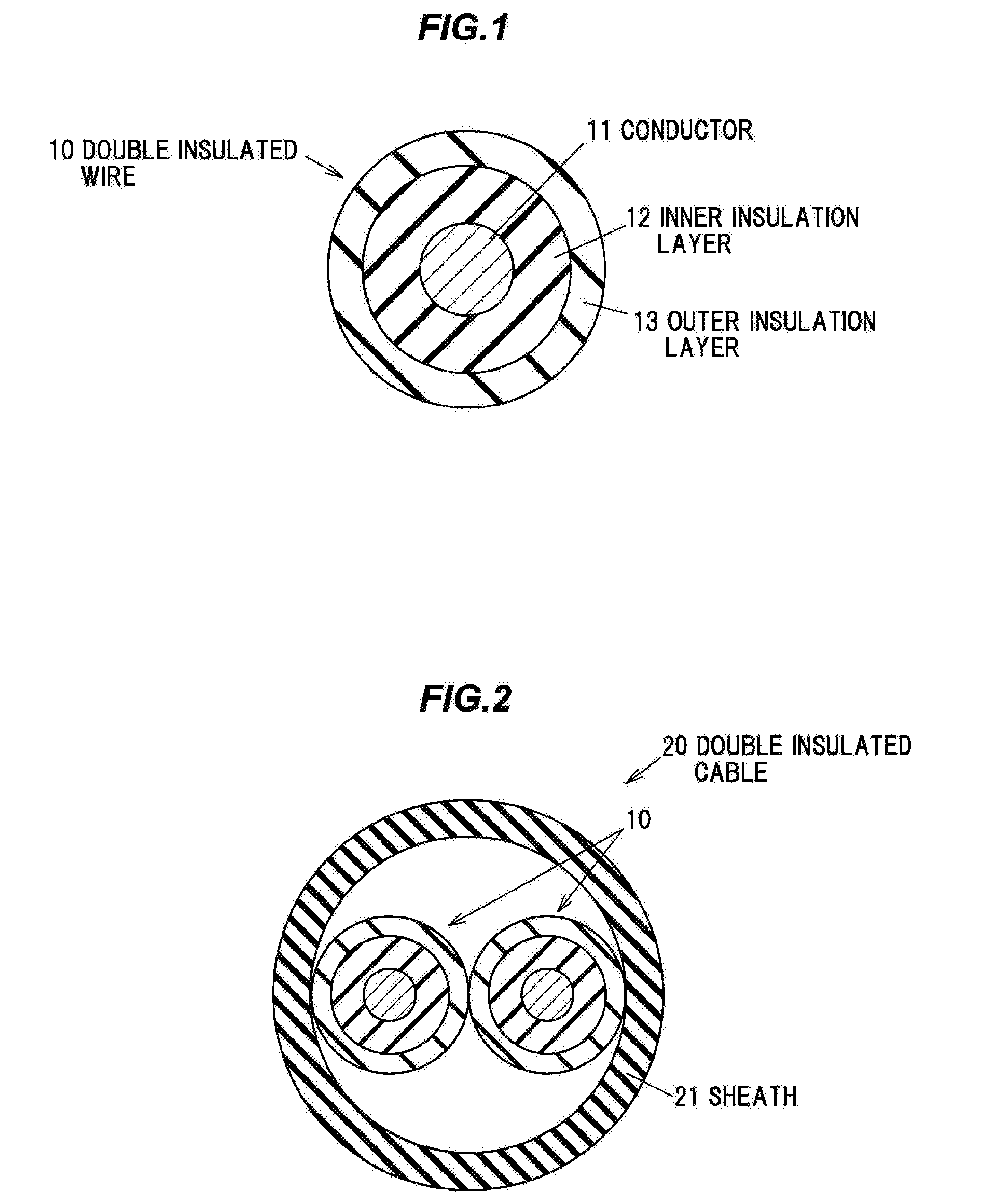 Multilayer insulated wire and multilayer insulated cable