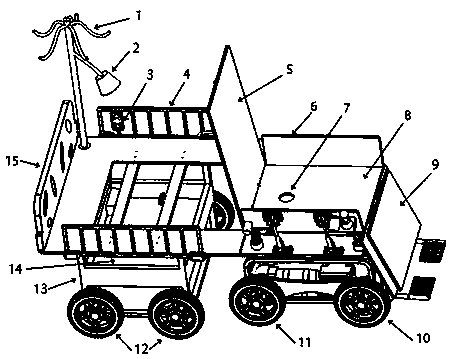 Multifunctional wheelchair capable of being converted into medical bed and control method thereof