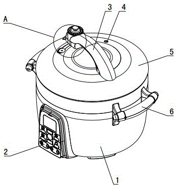 Sealed electric cooker