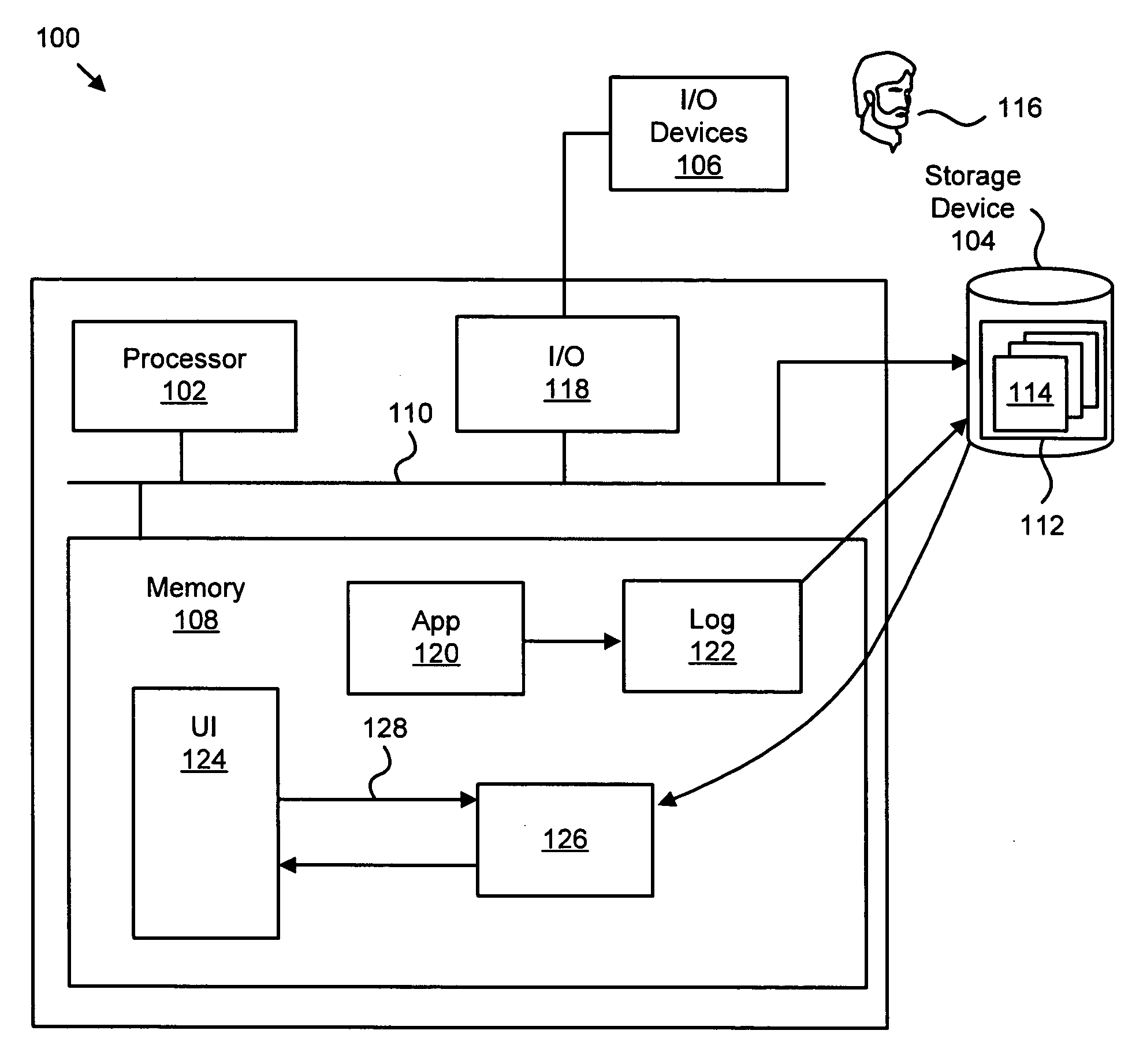 Method for condensing reported checkpoint log data