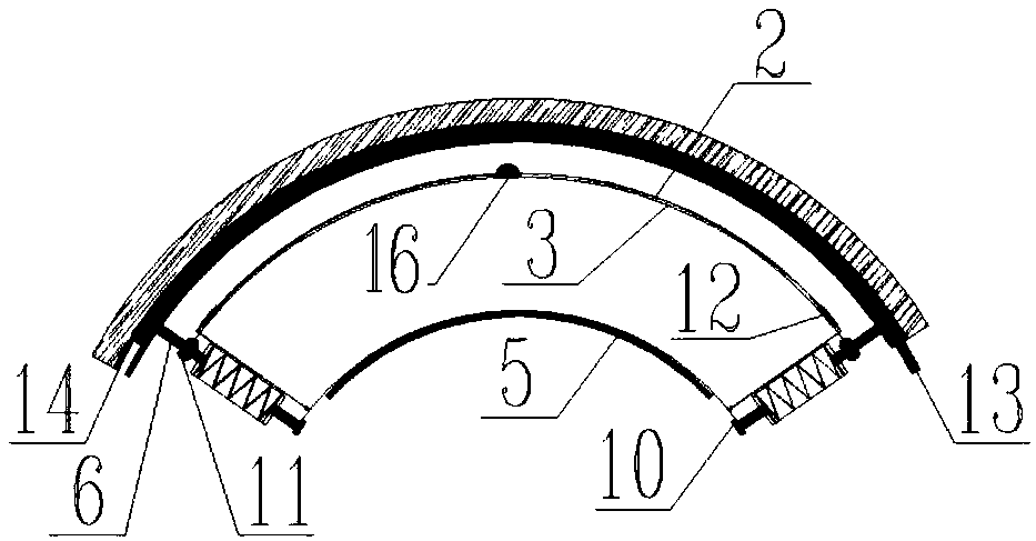 Anti-collision monitoring device based on fiber bragg grating